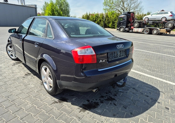 Audi A4 cena 12400 przebieg: 184000, rok produkcji 2003 z Tuchola małe 106